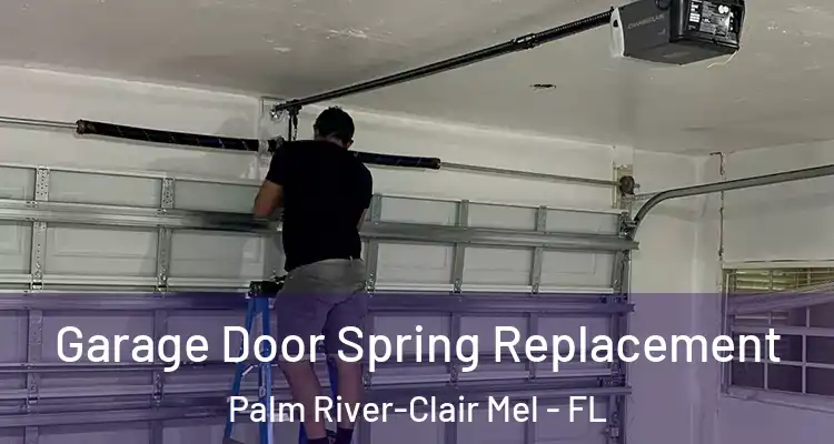 Garage Door Spring Replacement Palm River-Clair Mel - FL