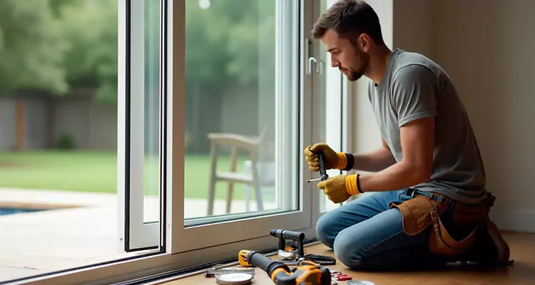 Squeaky Sliding Patio Doors in Palm River-Clair Mel, FL