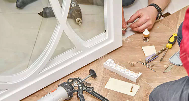 Interior Patio Door Casing Repair in Palm River-Clair Mel, FL