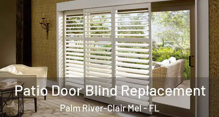 Patio Door Blind Replacement Palm River-Clair Mel - FL